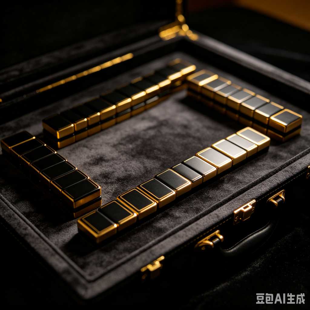 cute mini mahjong tiles set