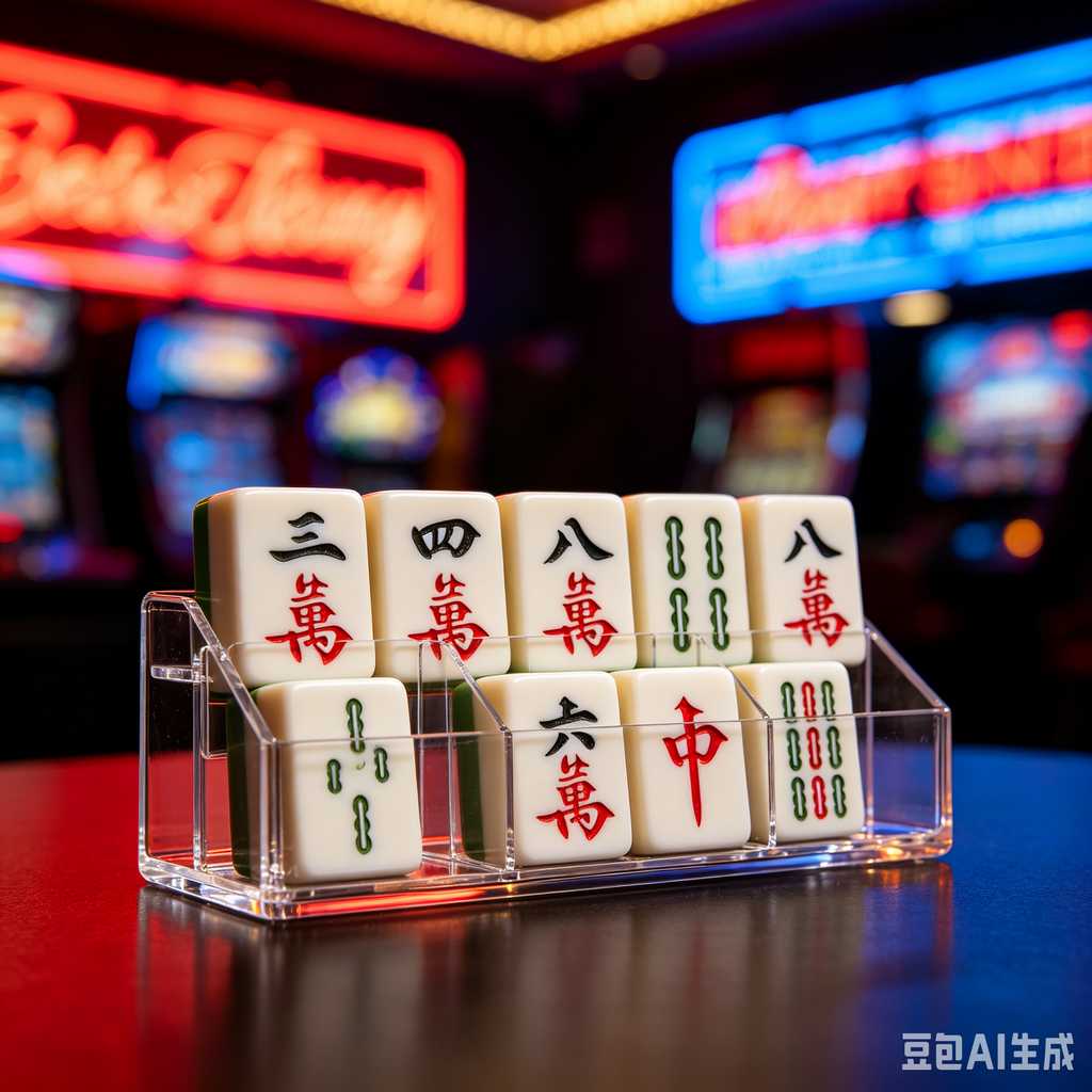 trendy color mahjong set